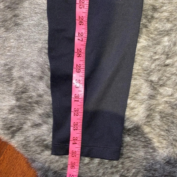 Under armour Teal black compression Cold gear leggings Sz L - Picture 9 of 11